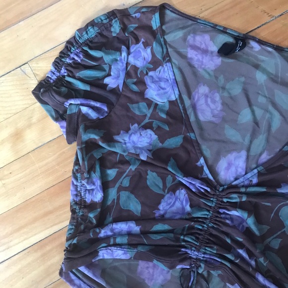 Urban Outfitters Sheer Top - Picture 2 of 9